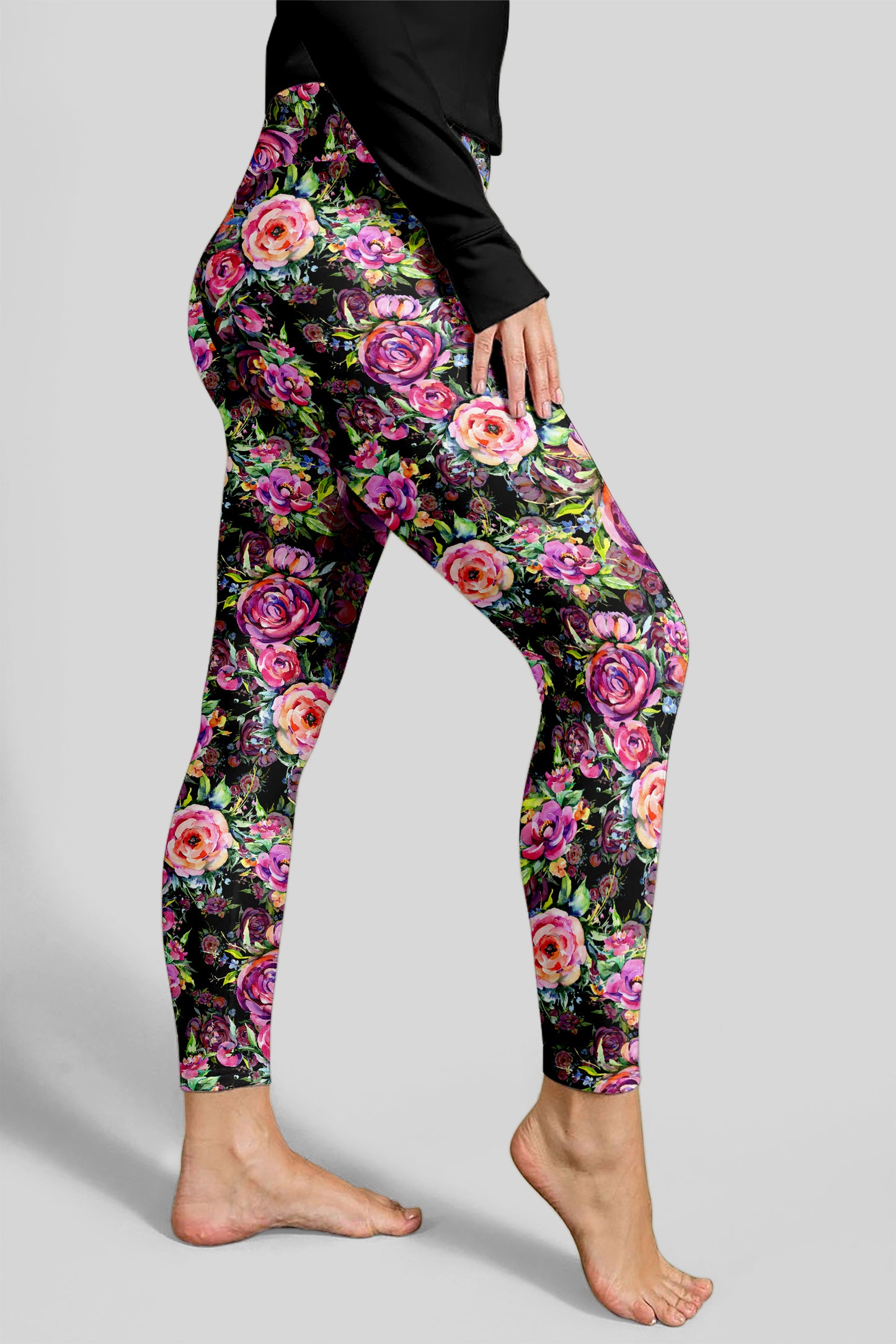 Bold floral design featuring intricate patterns and sleek energy
