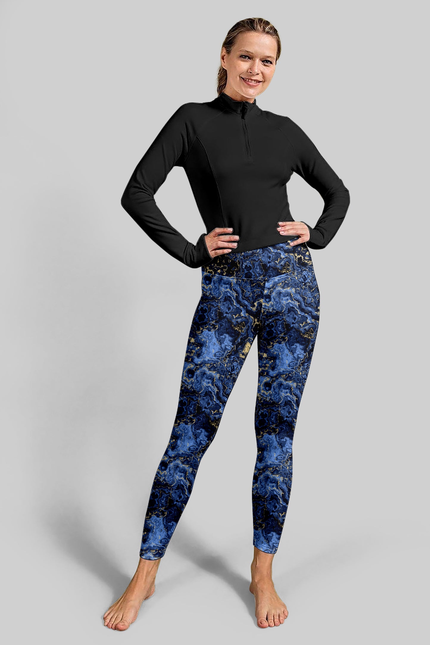 Modern floral pose featuring sleek and bold design aesthetics