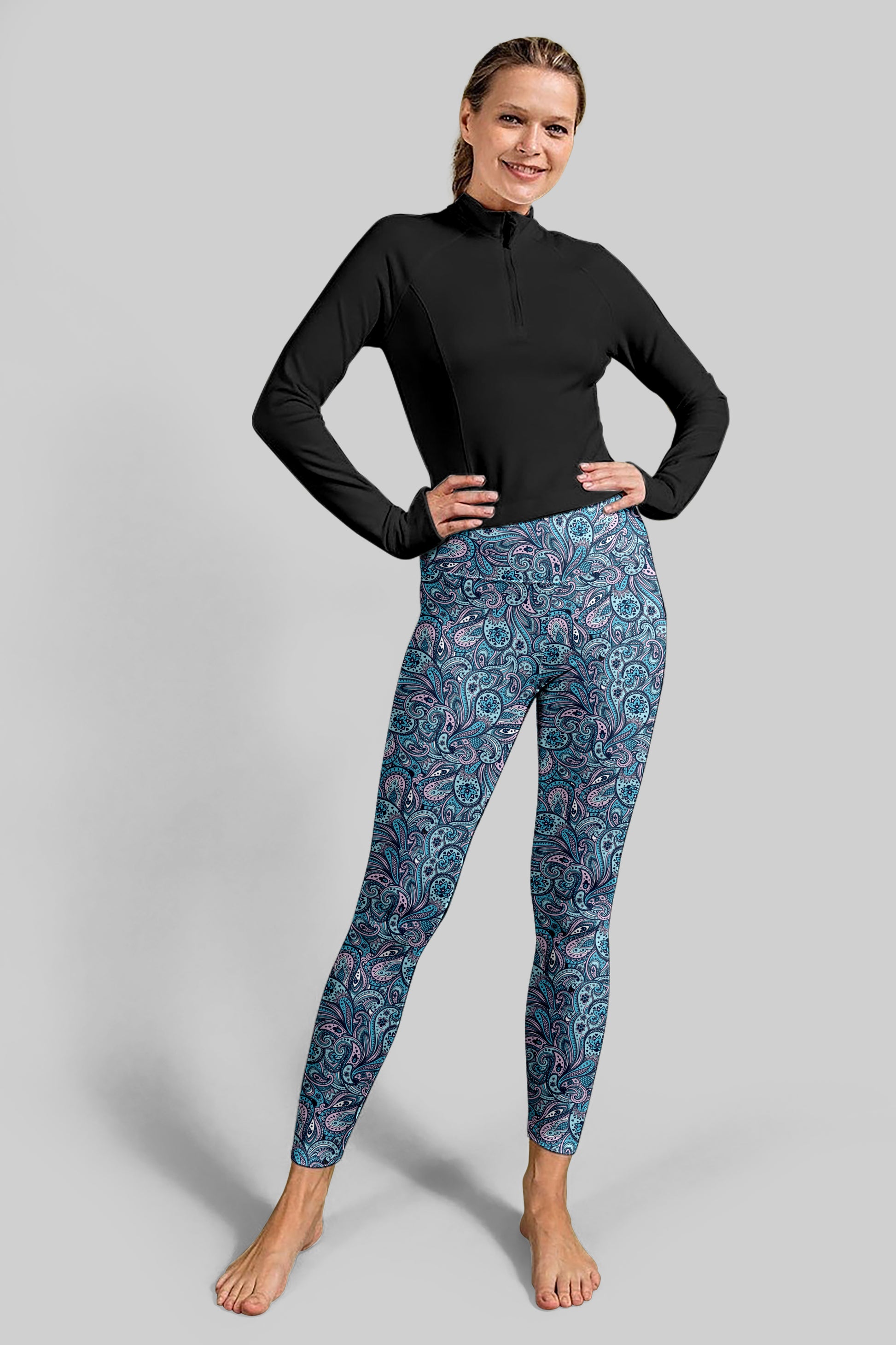 Sophisticated floral pose with clean lines and vibrant details