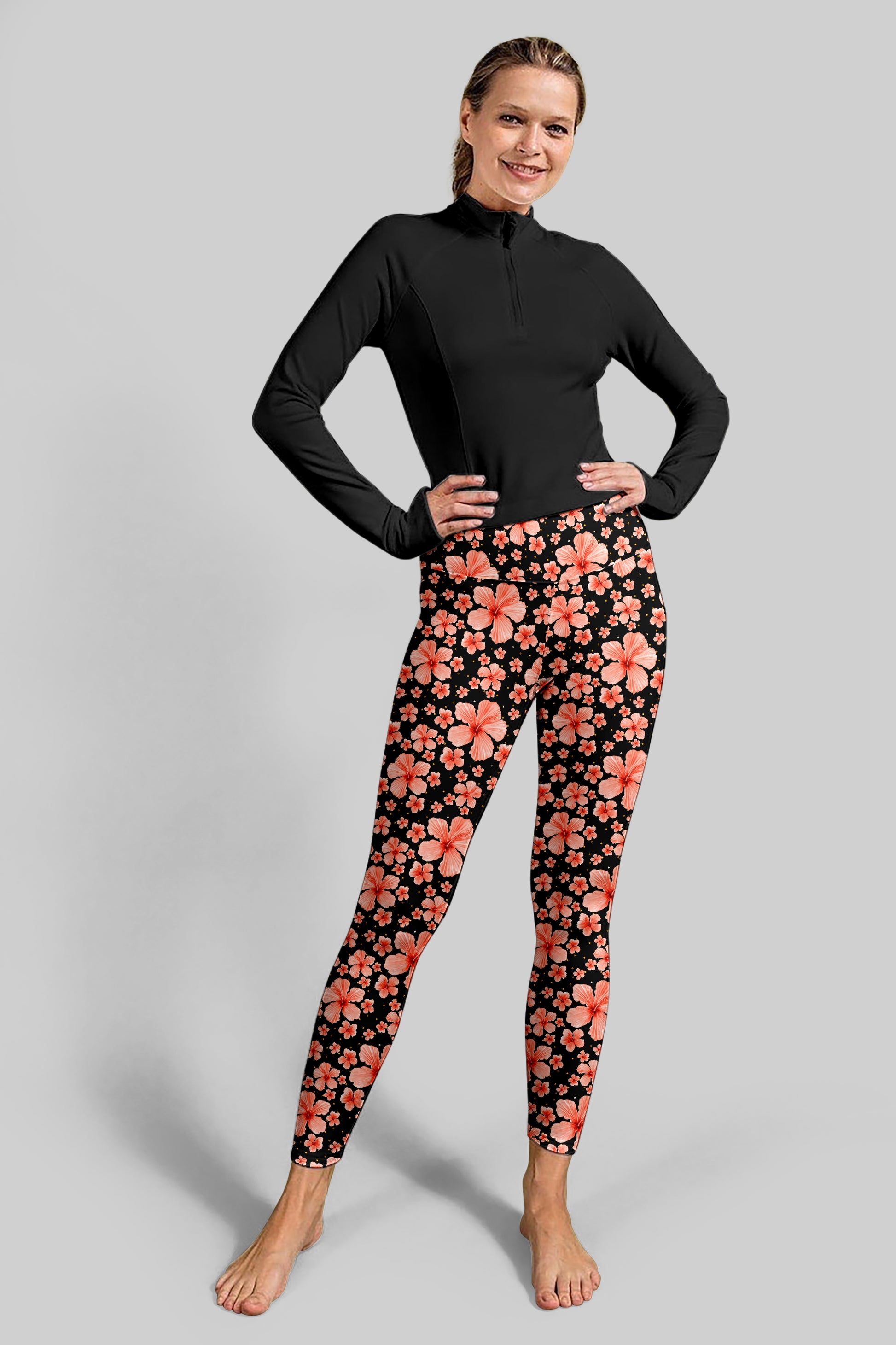 Minimal floral pose featuring bold accents and intricate details