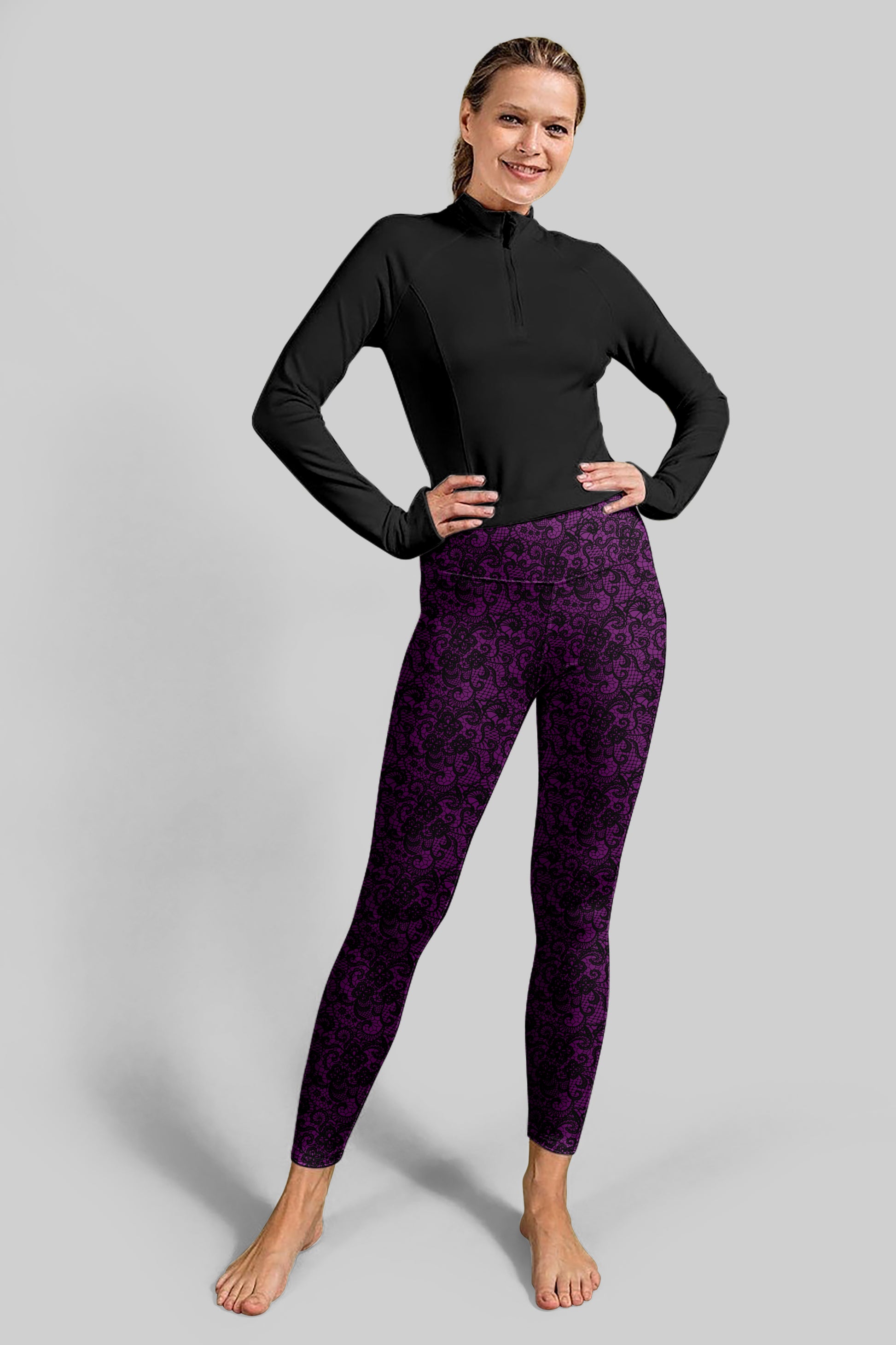 Creative floral pose with sleek and bold artistic details