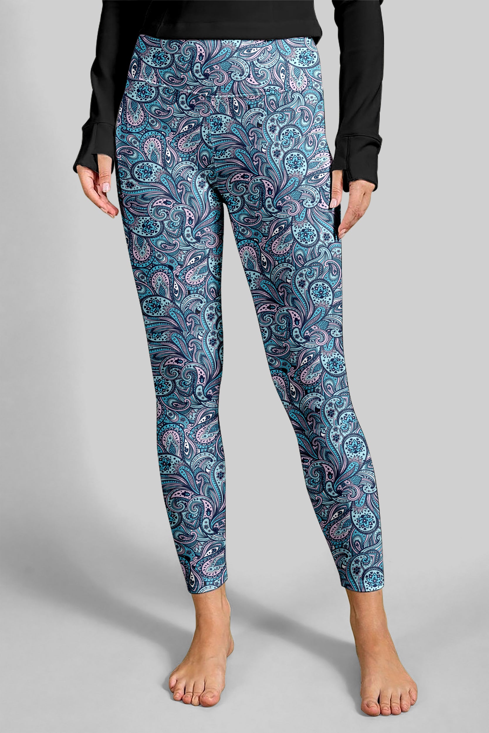 Bold floral pose with intricate patterns and creative energy