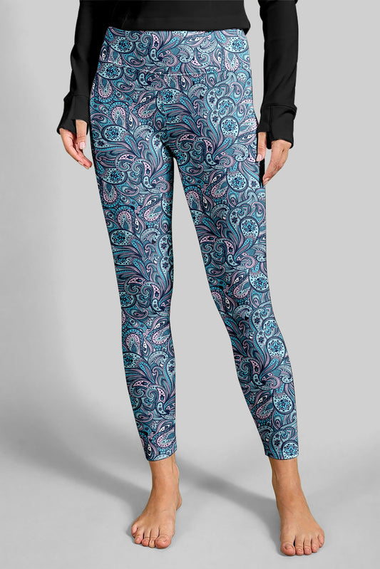 Bold floral pose with intricate patterns and creative energy