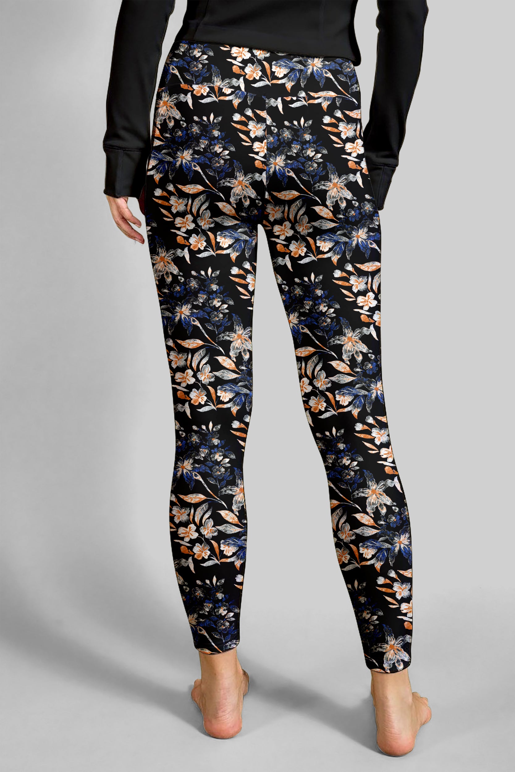 Floral design showcasing vibrant patterns and dynamic accents