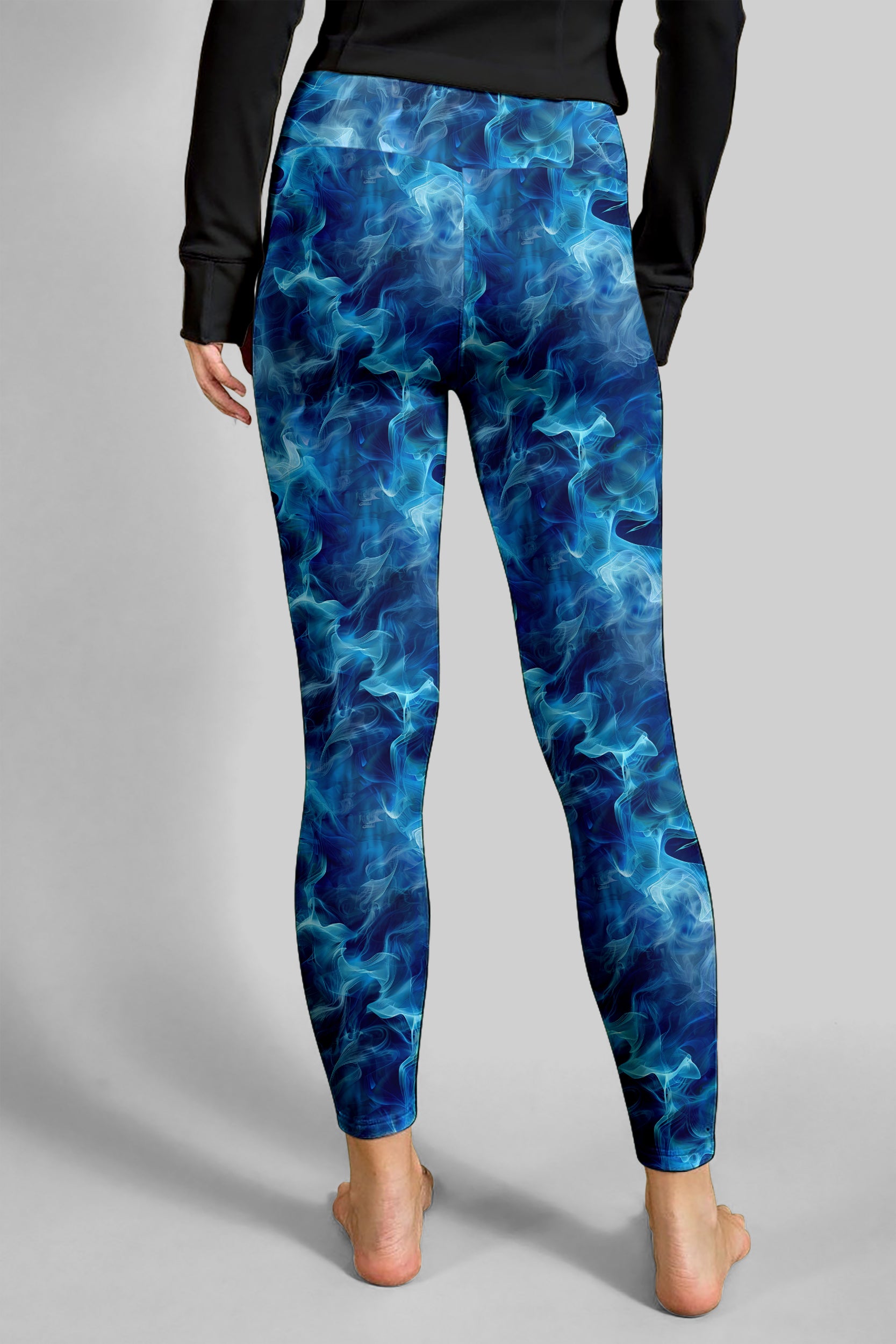 Artistic floral pose with sleek accents and bold creativity