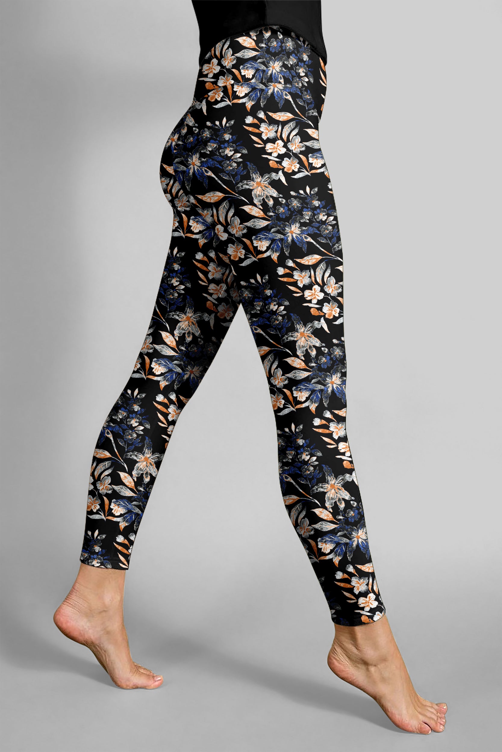 Stylish floral design showcasing dynamic patterns and creativity
